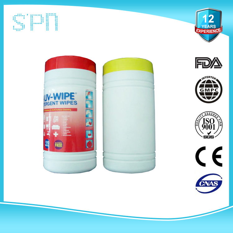 Special Nonwovens Easy to Clean Disinfect Wet Smart&Effective Soft Wipes in Canister Extra Absorbnet Wet Wipes