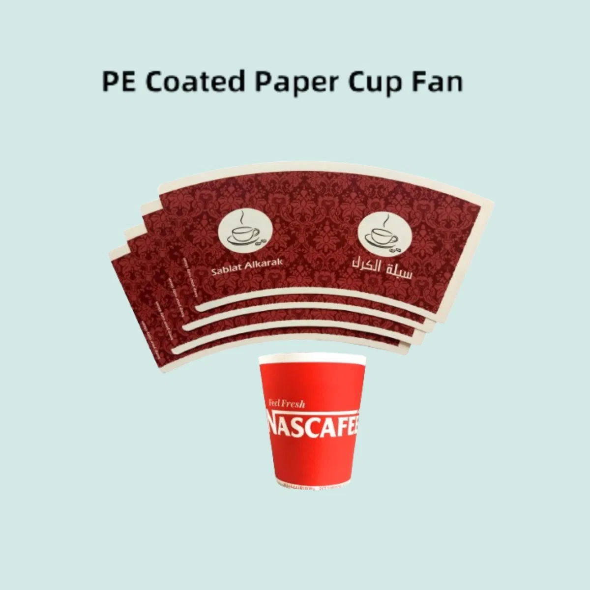 Paper Cup Raw Materials for Making Paper Cups Fan