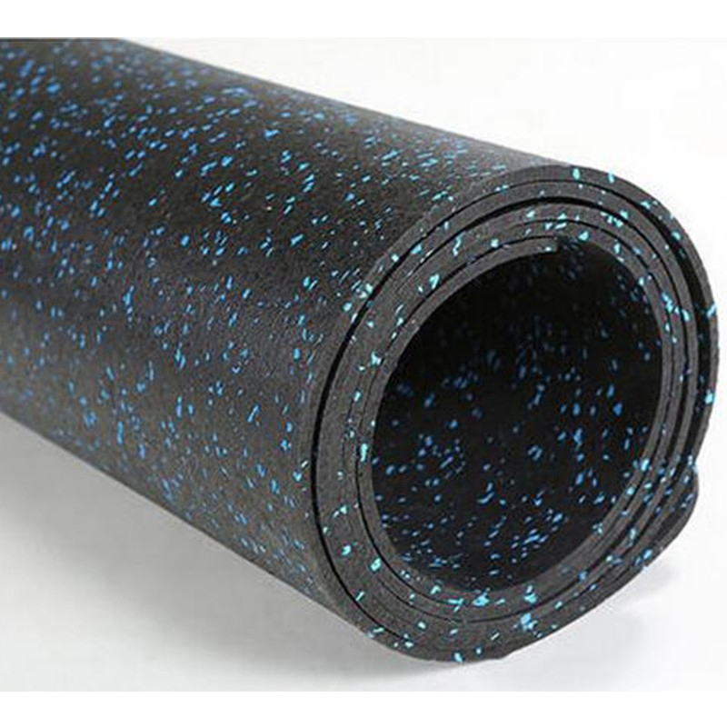 Rubber Floor Mat New Design Anti Slip Gym Flooring Balcony Covering Black Brick Elastic