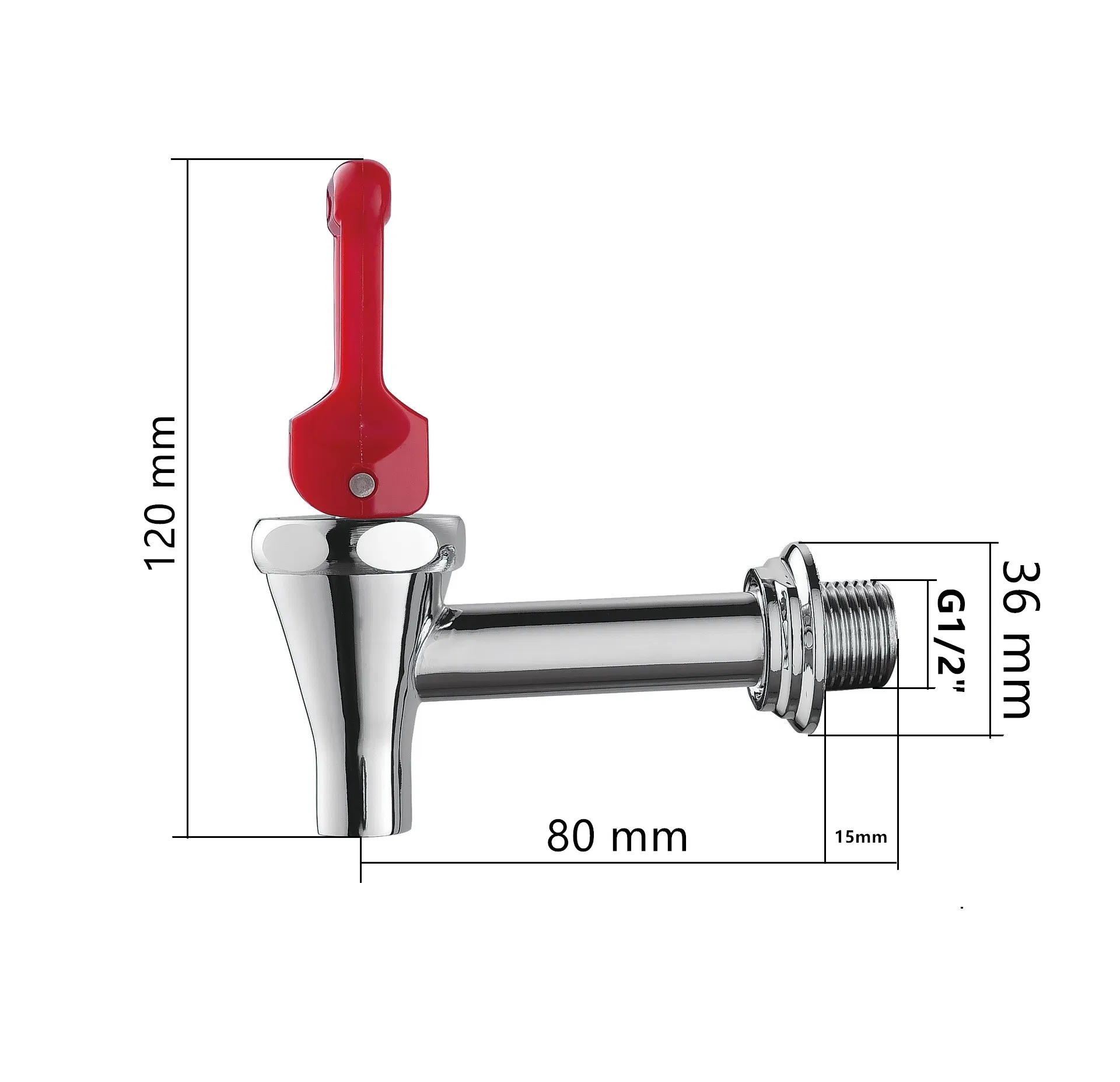 Food Grade Brass Faucet Spigot Water Boiler Tap Water Heater Tap