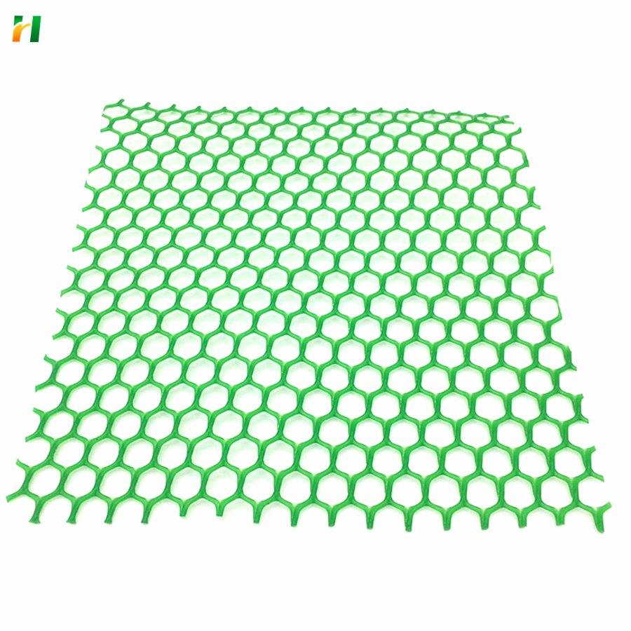 Manufacturer PE/PP Plastic Plain Netting Plastic Flat Mesh for Poultry