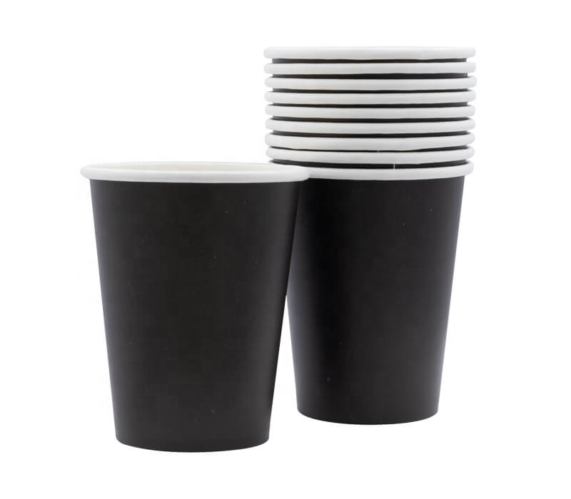 China Manufacture Professional Paper Cup for Fast Food Double Wall Paper Cups Disposable Single Wall Tea Coffee Paper Cup