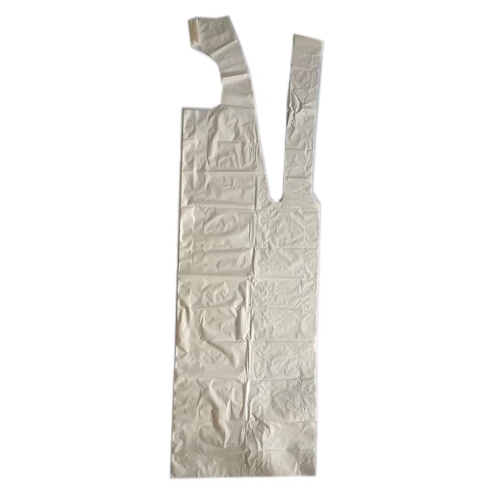 Biodegradable Disposable Apron for Kitchen and Haircut