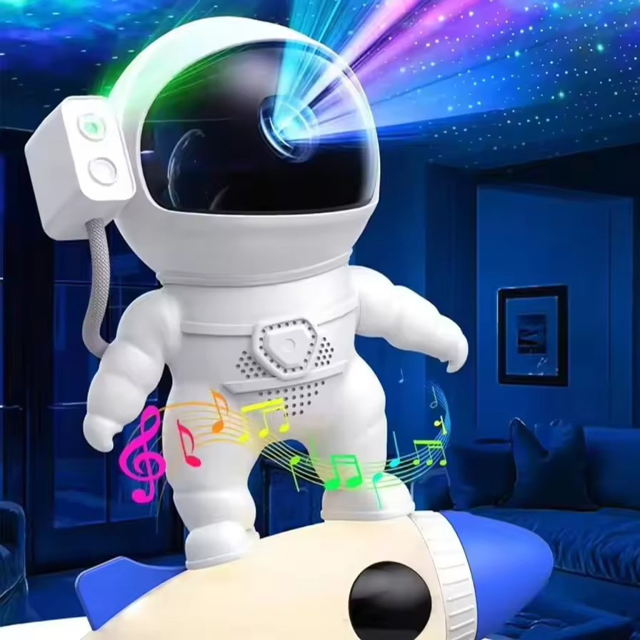 2024 Factory Price Phone APP Remote Control LED Projector Rocket Lamp