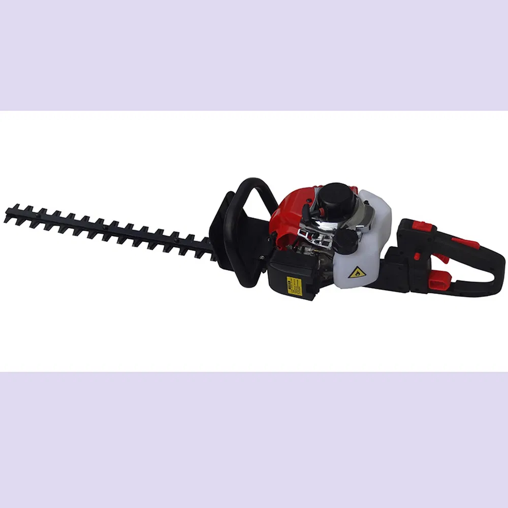 Professional 23cc Gasoline Petrol 2 Stroke Handheld Double Edge Blade Cordless Hedge Cutter Hedge Trimmer with CE GS