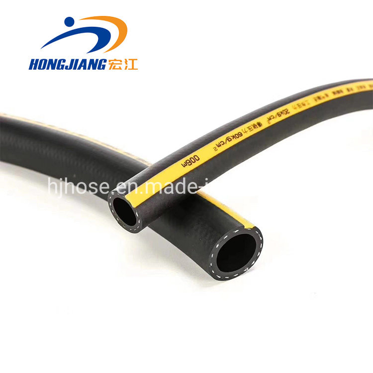 Flexible Black Air Compressor Hose for Industrial Use