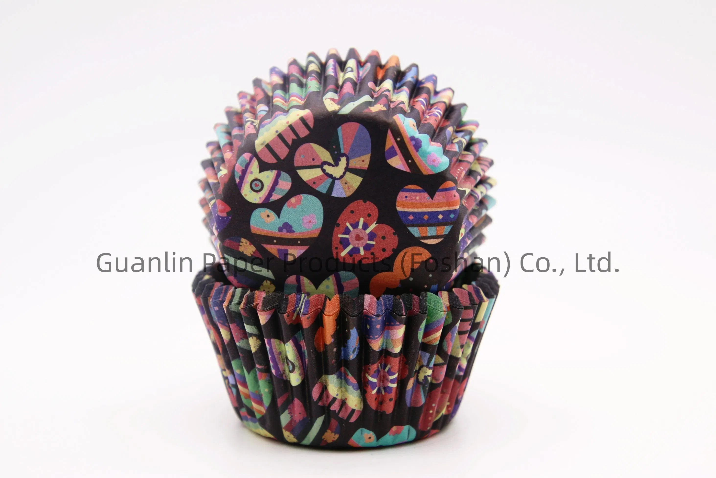 Disposable Wholesale Cupcake Cases Colorful Designs OEM Manufacturer