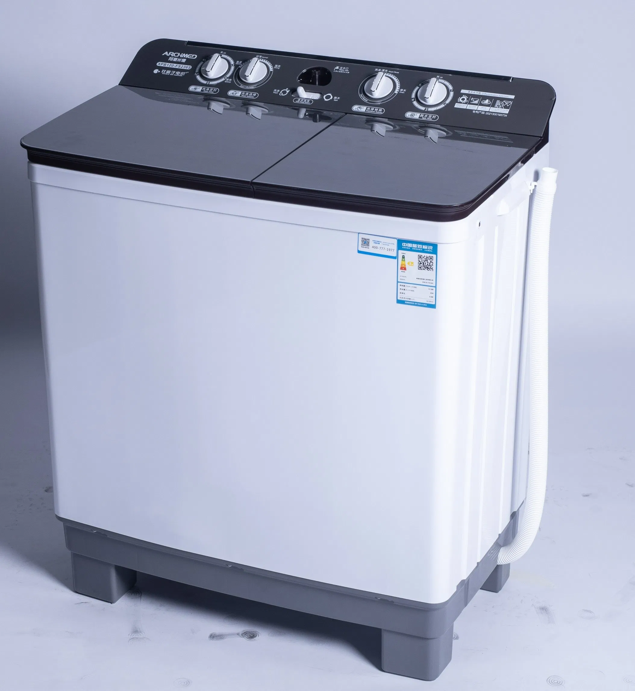 Super Large Twin Tub Washer Dryer for Efficient Laundry