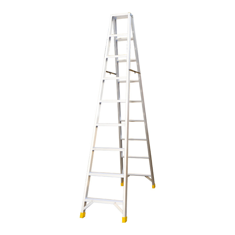 Aluminum a-Frame Step Ladder for Home Use, Lightweight Telescoping a-Ladder