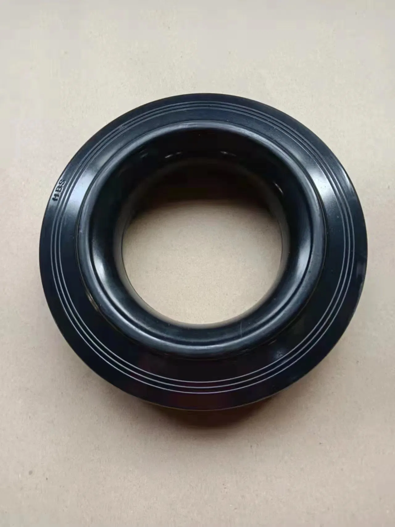 Rubbish Bin Solid Rubber Wheel Rubber Solid Wheel with Outer Diameter 18.5cm