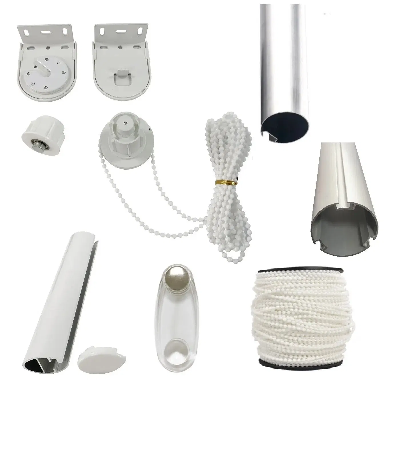 28/32/36/38mm Roller Blinds Clutch Mechanism Parts Roller Blinds Components Plastic Beads Chain Roller Blinds Accessories