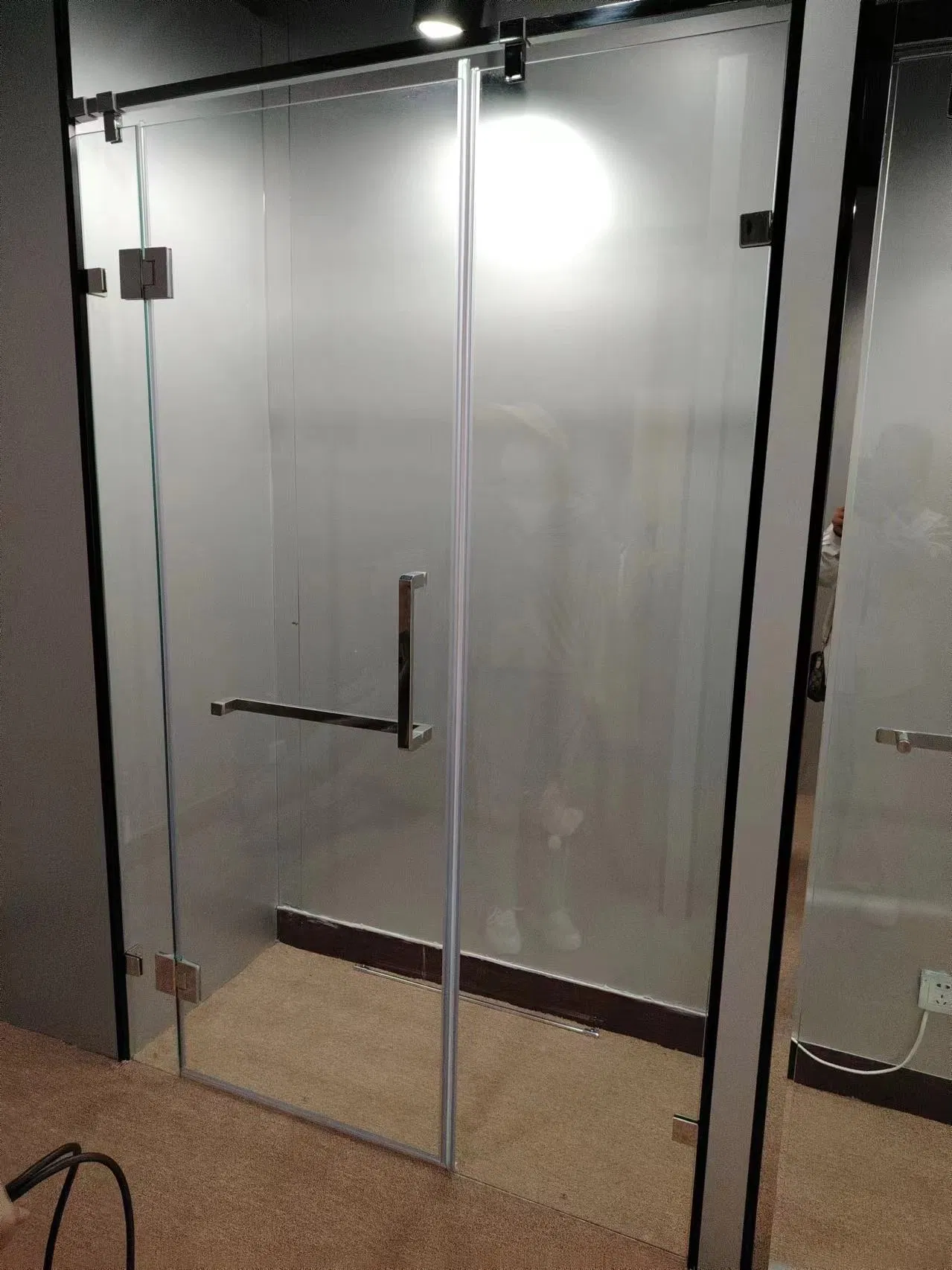 Sliding Shower Door for Bathroom Shower Enclosure Thickness 5mm 6mm 8mm 10mm