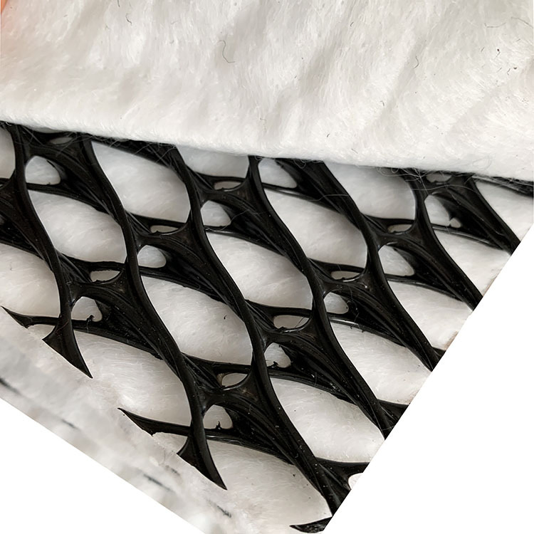 Composite HDPE Drainage Geonet with Non Woven Geotextile for Landfill Drainage System