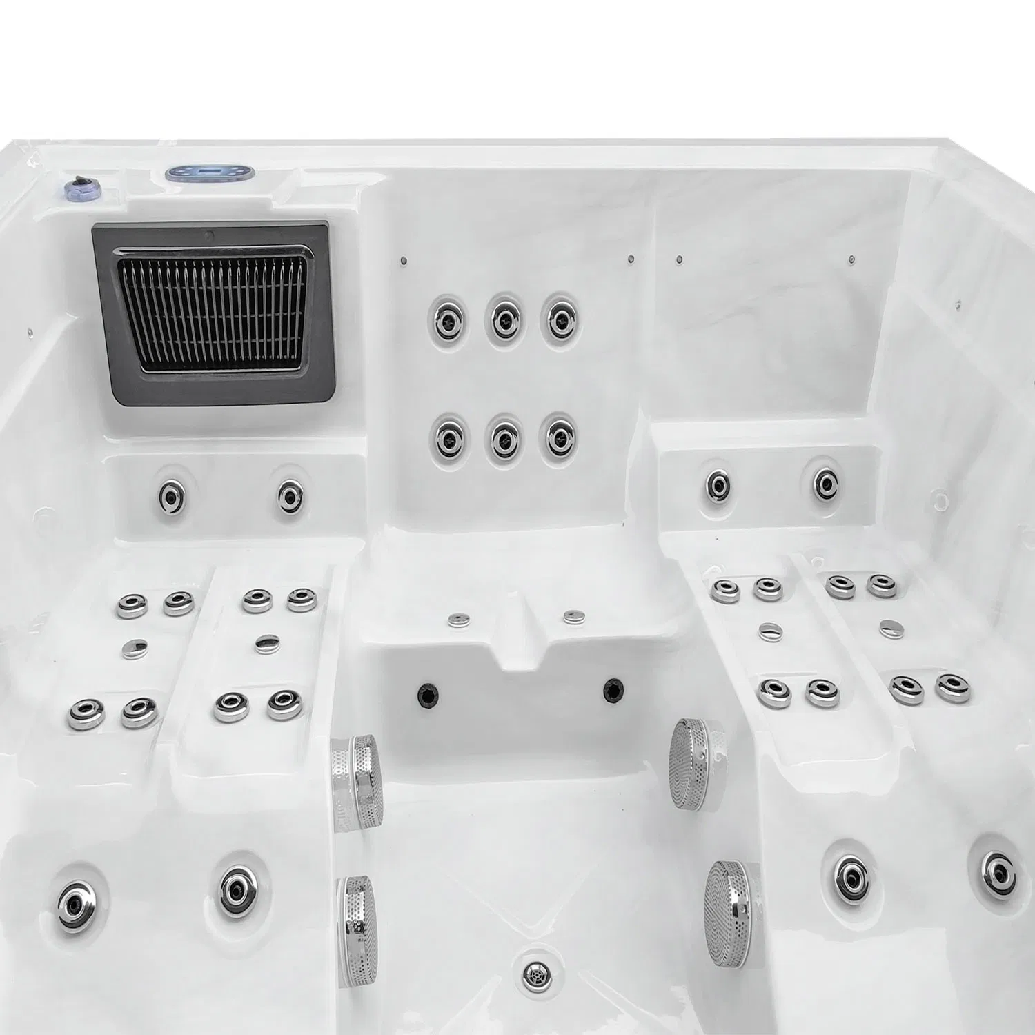 2 Lounge Big Seats Jacuzzi Hot Tub Large Outdoor SPA