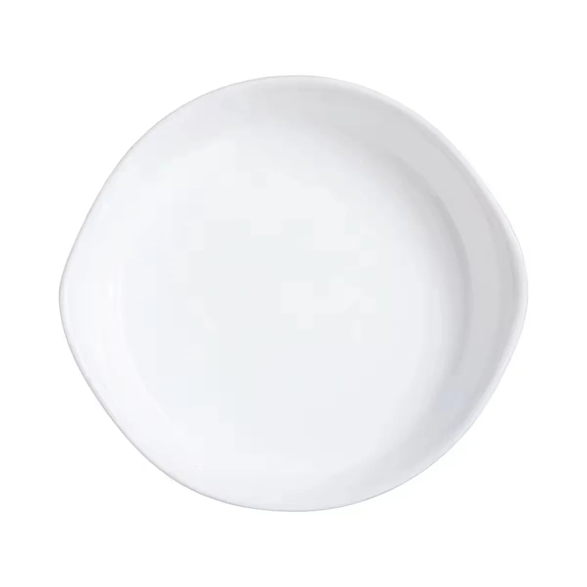 2000ml Premium Tempered Opal Glassware Baking Dish for Oven Roasting