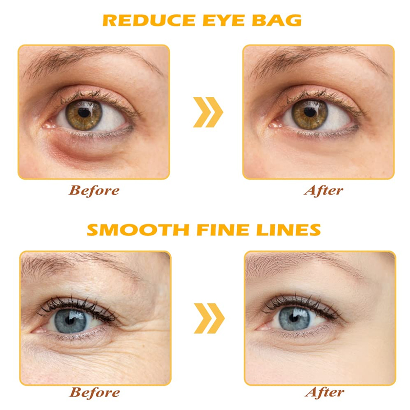 Wholesale 24K Gold Collagen Gel Eye Pads Reducing Dark Circles Deep Hydration Hydrogel Custom Crystal Eye Mask Under Eye Patch