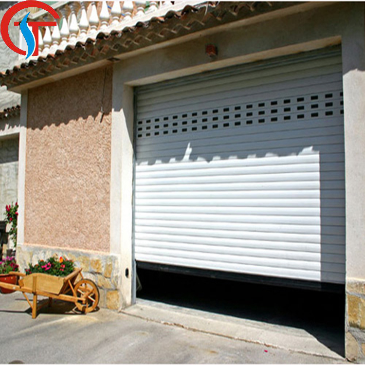 Energy-Efficient Industrial Sectional Horizontal Sliding Garage Door Automatic