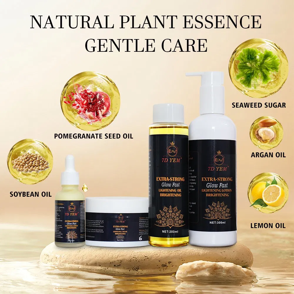 Effective Whitening Nourishing Skin Cream Set Top Grade Fight Dark Spot Brighten Tighten Smooth Skin Set