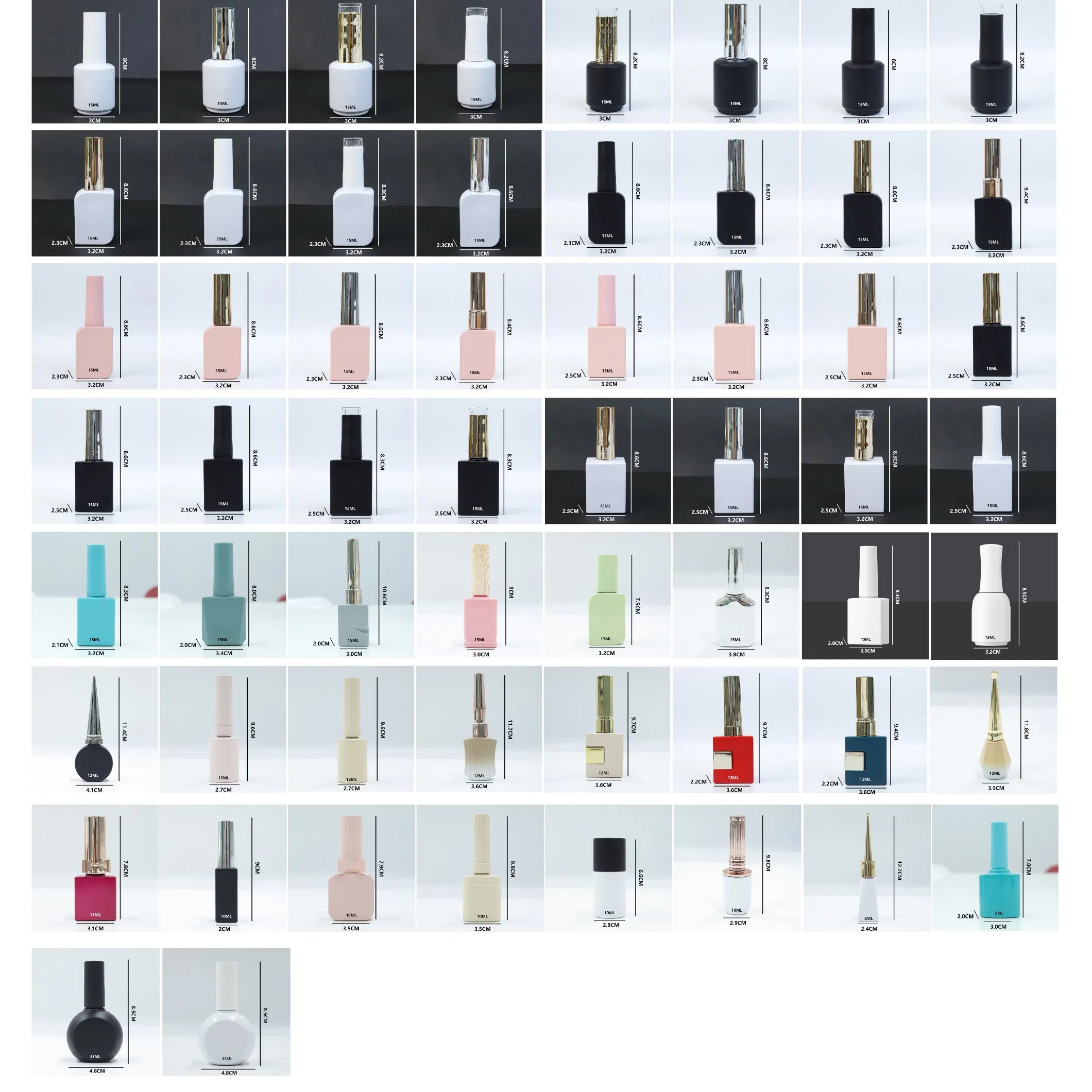 Wholesale Private Label UV Nail Polish Gel Top Coat and Base Coat