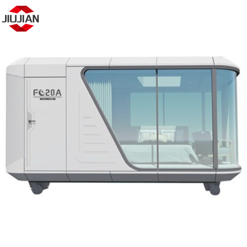 20 FT Modern Luxury Space Capsule with Intelligent System Prefabricated Pod Hotel