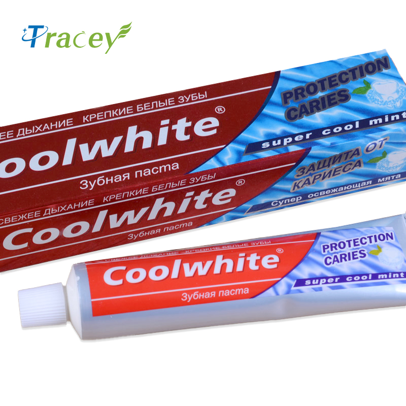 Bonjourney Fluorine Whitening Toothpaste with Cavity Protection Enhances Tooth Coolness Peppermint Flavor Refreshing Breath