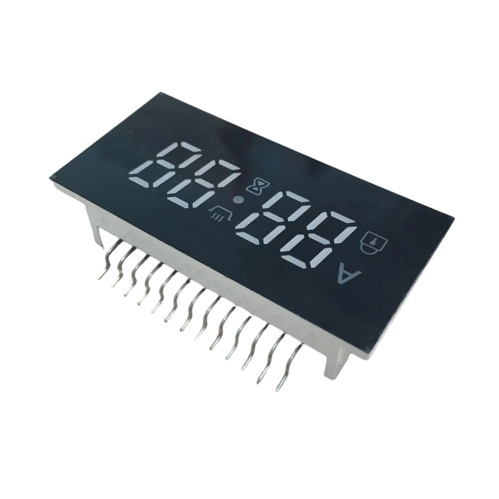 Pure White 4 Digit 7 Segment LED Display Common Cathode for Oven