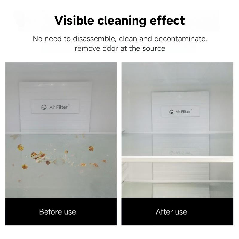 Professional-Grade Odor-Removing Biodegradable Refrigerator Deodorizer in The Refrigerator