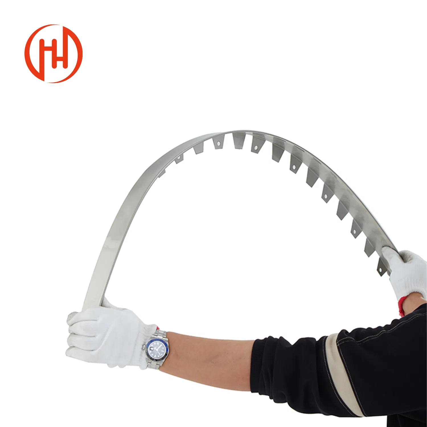 Aluminum Landscape Lawn Edging Customized Aluminum Gardening Edge Bending Profiles
