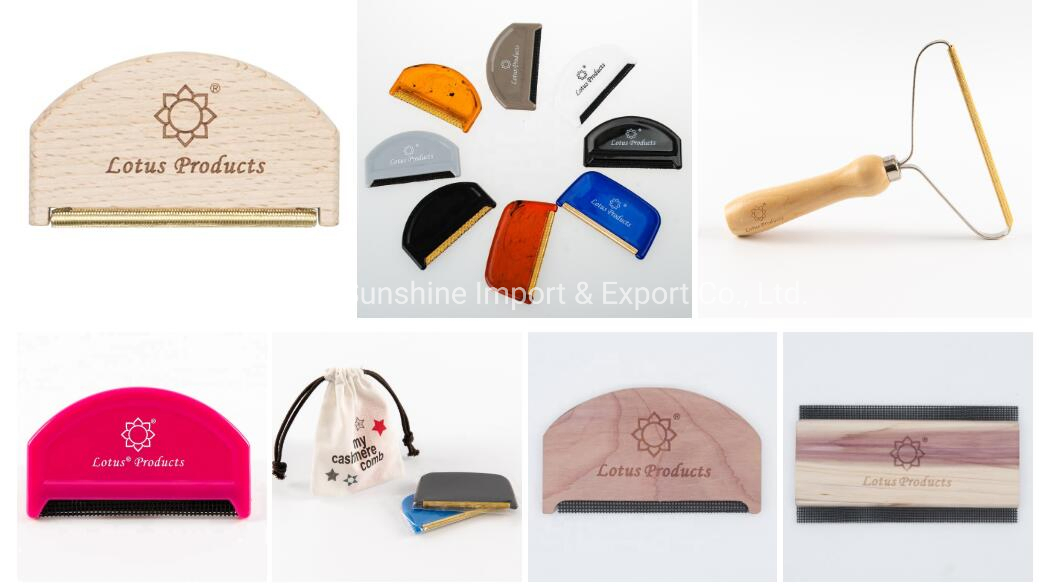 Free Shipping Cotton Pouch and Cashmere Comb Set