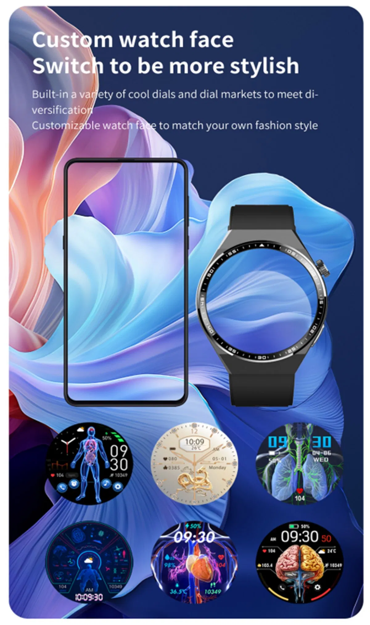 ECG Health Sports Smart Watch