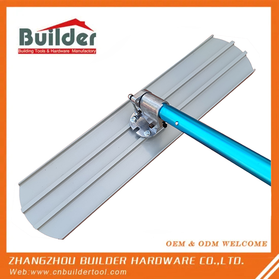 Round End Hand Tools Magnesium Concrete Bull Float Kit for Decorative Concrete