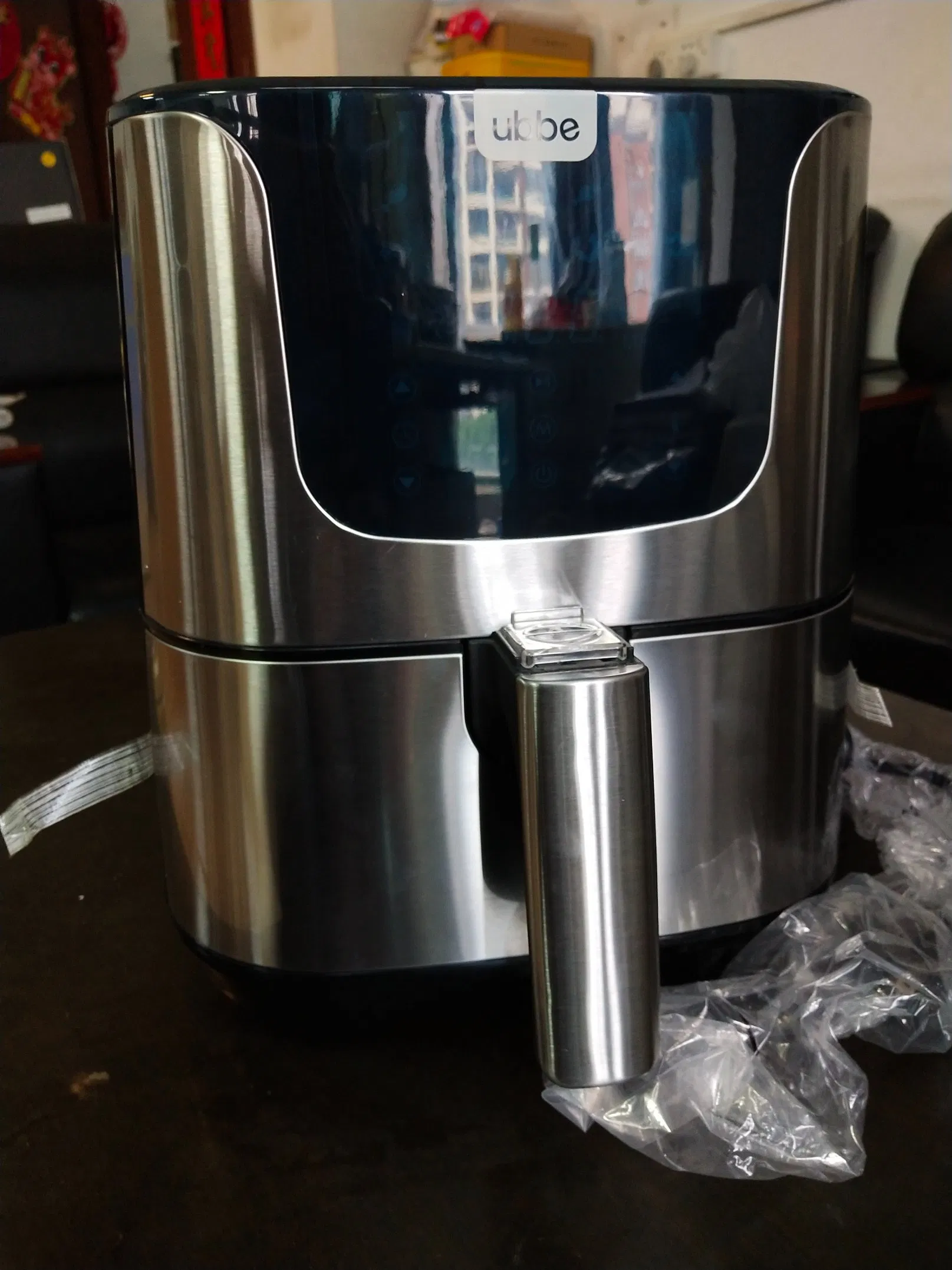 No-Oil Frying Digital Air Fryer Stainless Steel Smart Airfryer