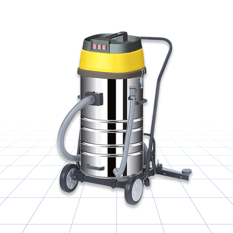 Large Capacity Cleaning Machine Three-Motor Wet/Dry Vacuum Cleaner (Rear Squeegee)