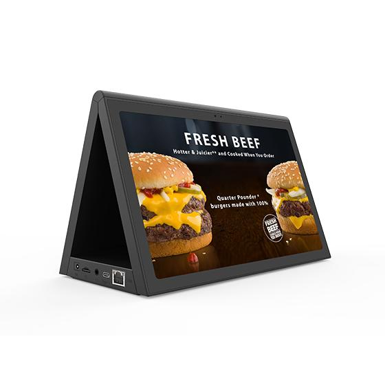 10inch Touch Screen Dual Side Desktop Digital Signage