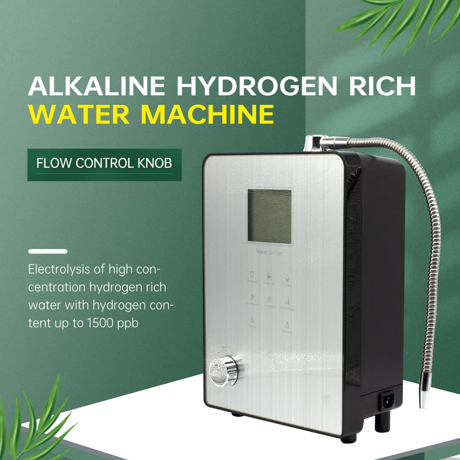 High Quality Household Alkaline Water Ionizer Purifiers Hydrogen Water Generator Ehm-939