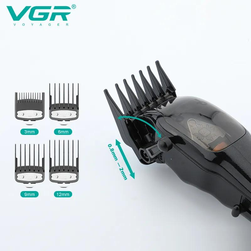 Wholesale Men's Hair Cut Machine Cordless Salon Electric Hair Trimmer Vgr