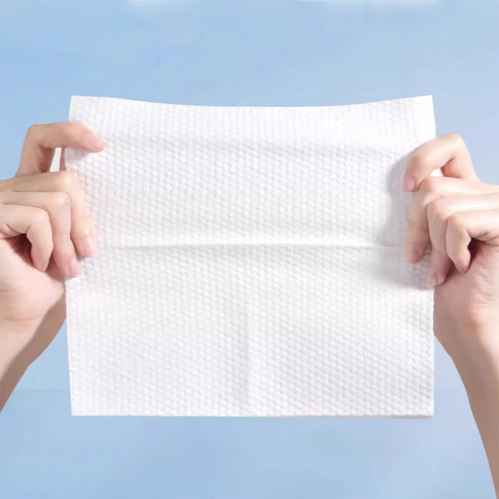 Soft Non-Woven Skin Care Cleaning Facial Disposable Face Tissue
