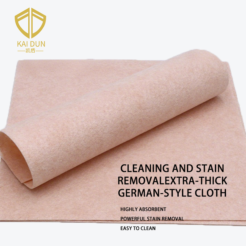 German Style Cleaning Cloth Non Woven Household Cleaning Cloth Needle Punched Kitchen Cleaning Wipe Dish Cloth