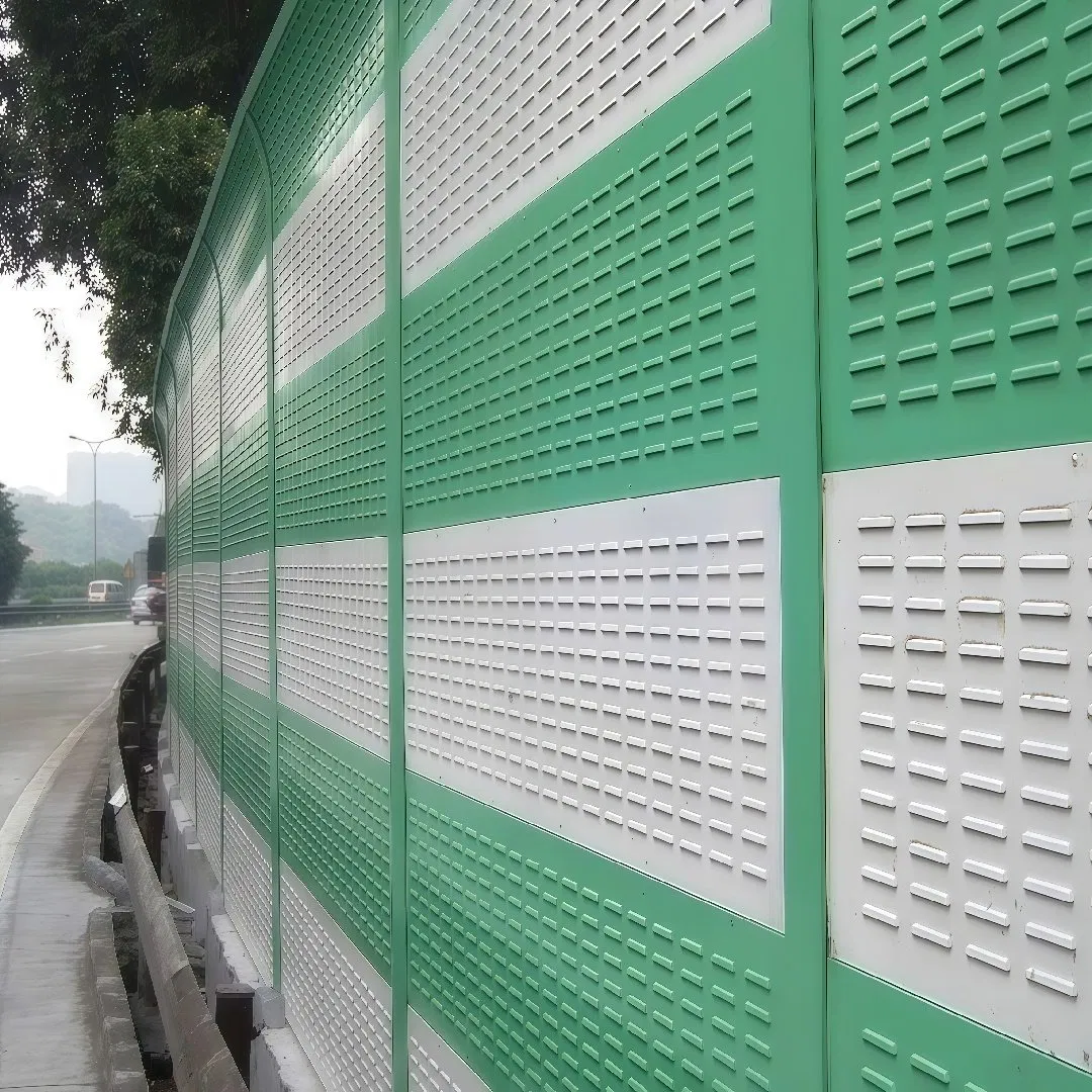 PVC Outdoor Curved Acoustic Sound Barrier Wall Highway