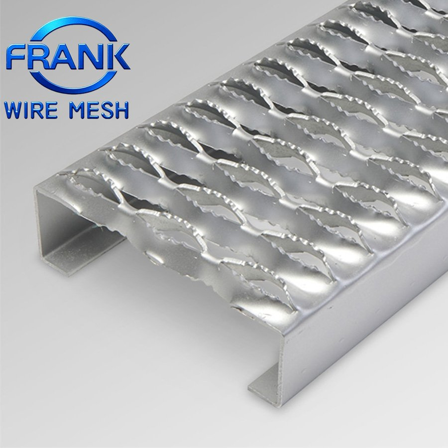 Perforated Aluminum Grip Strut Safety Grating - Heavy-Duty Walkway Grating with Exceptional Strength