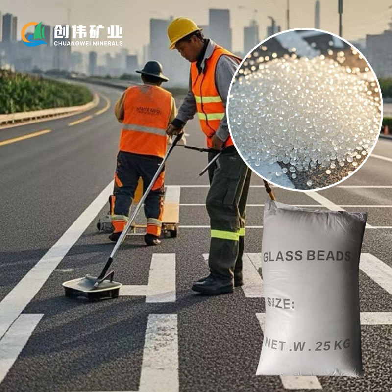 Waterproof Anti-Corrosion Reflective Glass Beads All Weather Roadmarking Marine Paint
