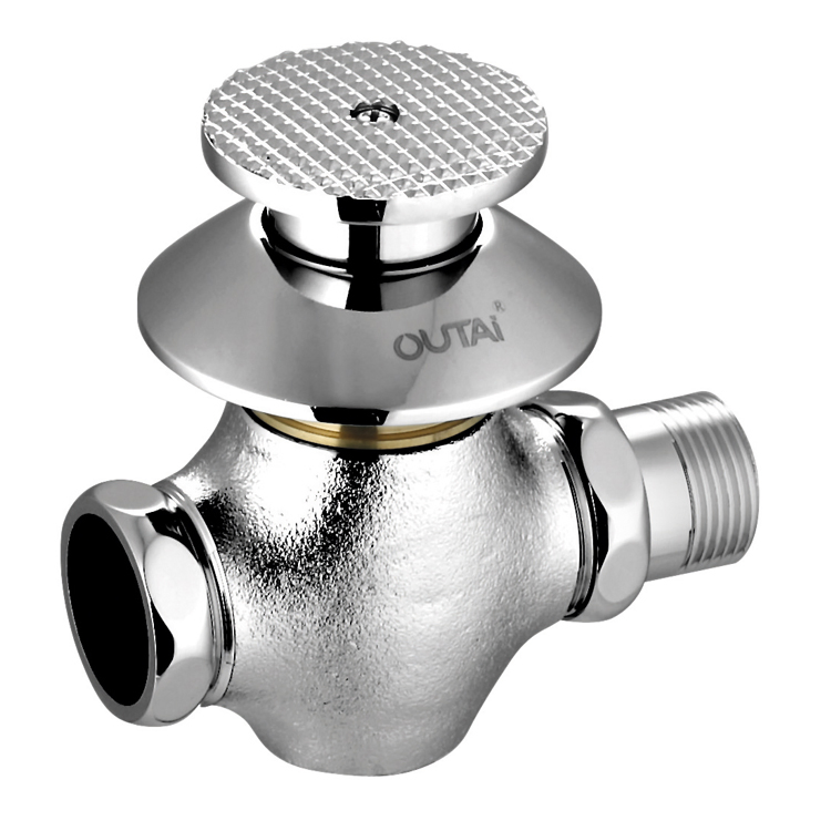 Time Delay Toilet Water Saving Brass Pedal Cheap Flush Valve