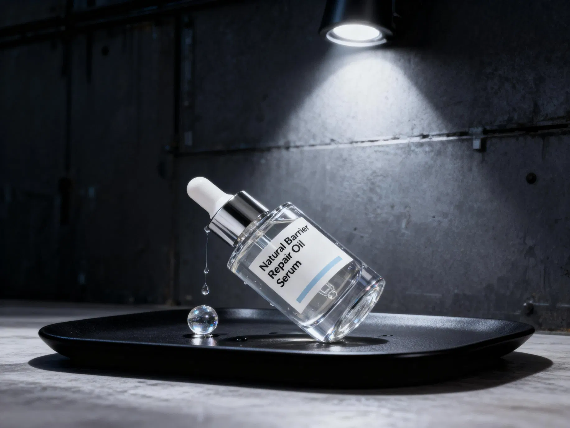 Korean Style Calming and Anti-Inflammatory Face Toner with Purslane Extract and Tetrahydromethylpyrimidine Carboxylic Acid for Redness and Swelling Reduction