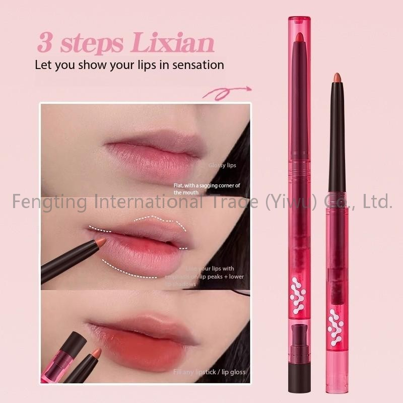 Long-Lasting Smooth Application Vegan Gel Plump Cruelty-Free Mineral-Infused Bare Color Lip Outline Matte Glossy and Waterproof Lip Liner