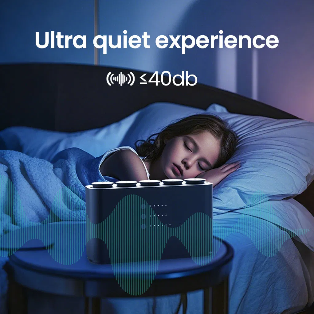 Умный аромадиффузор на 5 флаконов с Bluetooth и WiFi