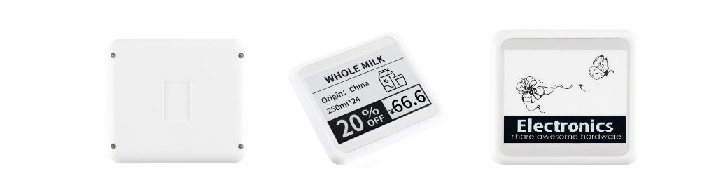 Customization Based on Provided Design 4.2" E-Ink Price Tag Four Color Digital Price Label ESL System Electronic Shelf Label for Shops Risk Control System