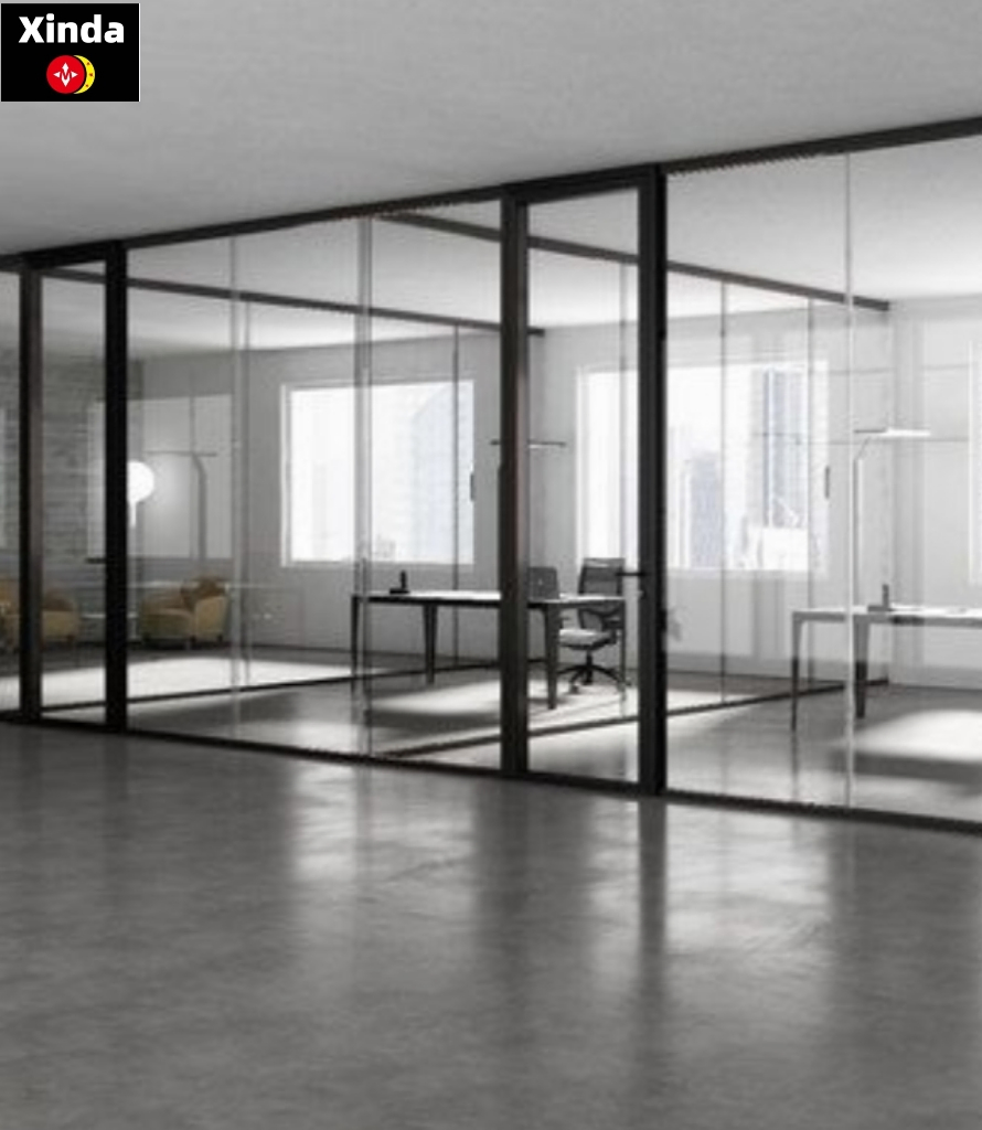 Office Glass Partition Wall - Soundproof & Privacy Glass, Meeting Room/Workspace Dividers