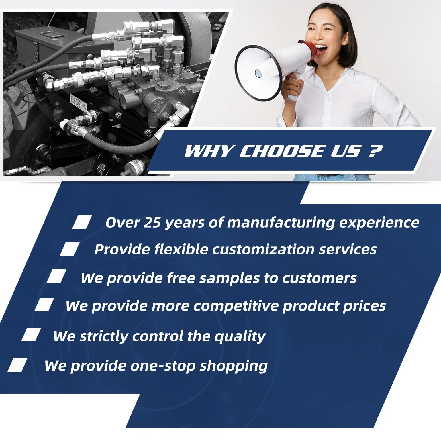 Гидравлический фитинг JIC 74° прямой, с внутренней резьбой