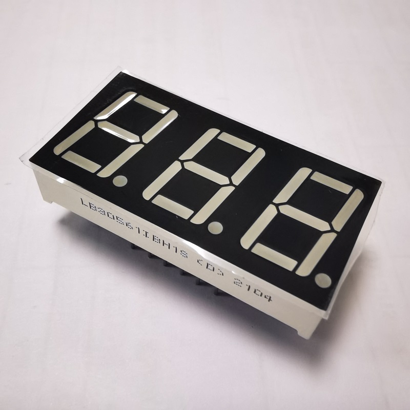 Ultra Bright 7 Segment LED Display in White Color