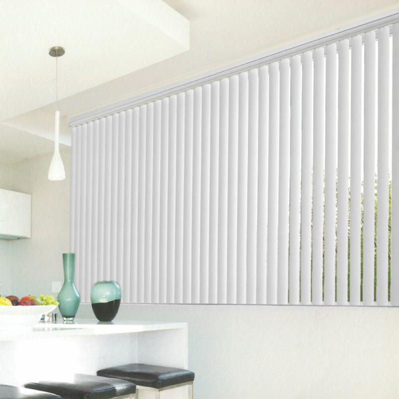 Economy S-Shaped Vinyl Vertical Blinds